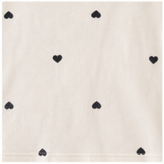 تاپ دخترانه وارداتی H&M طرح قلب مشکی
